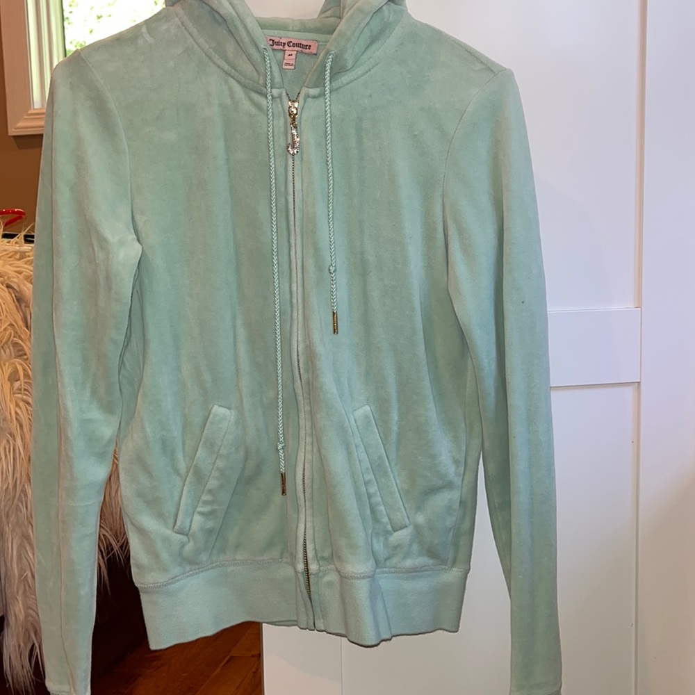 Womens juicy Couture zip up sweat jacket